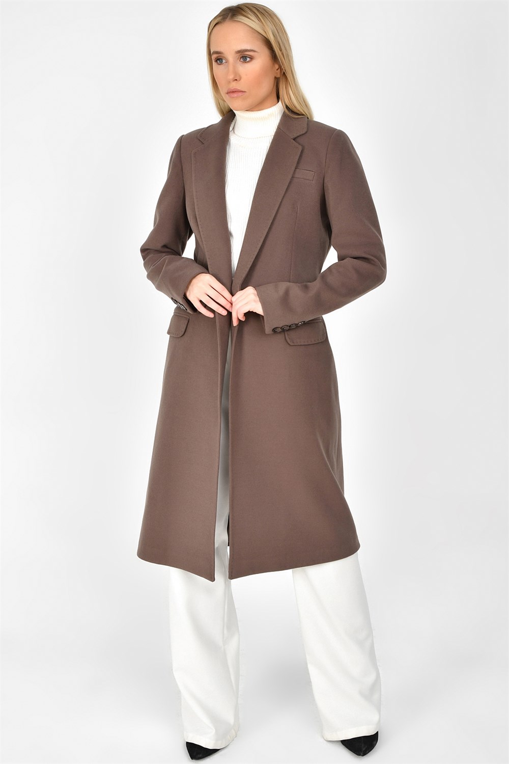 Z6628 DEWBERRY BAYAN PALTO-VİZON