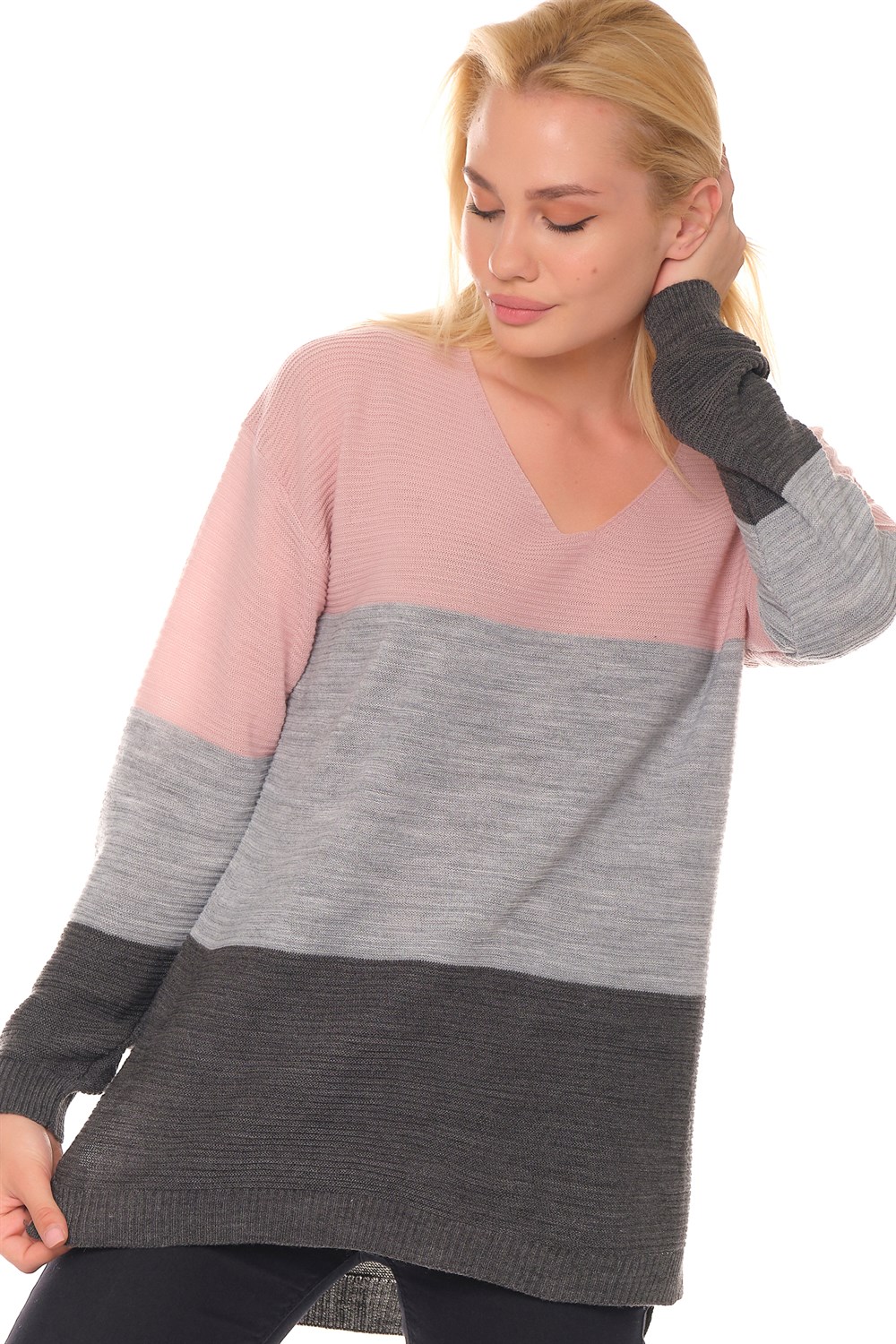 Z6693 DEWBERRY BAYAN KAZAK-ANTRASİT-GRI