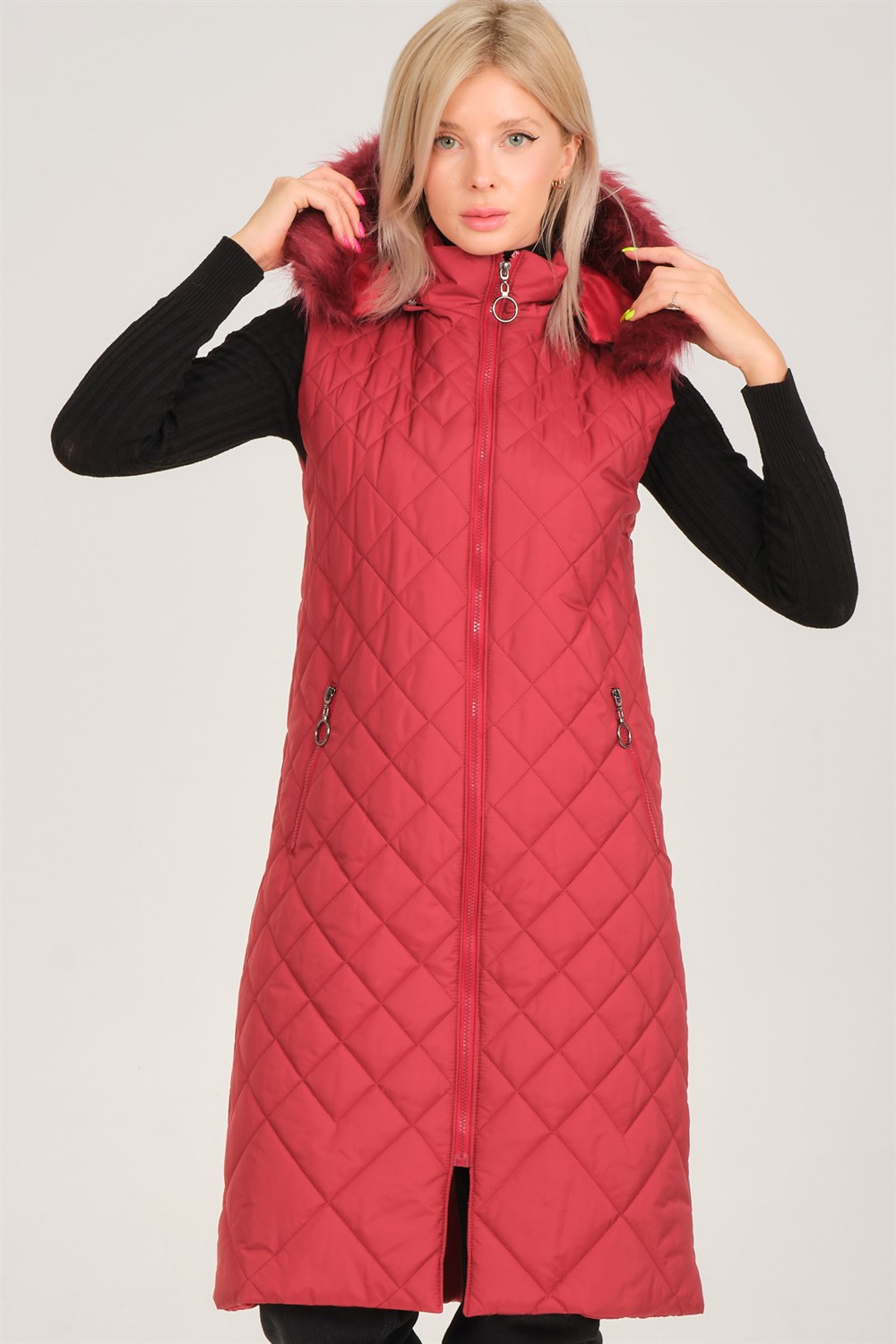 Z6718 DEWBERRY BAYAN YELEK-BORDO