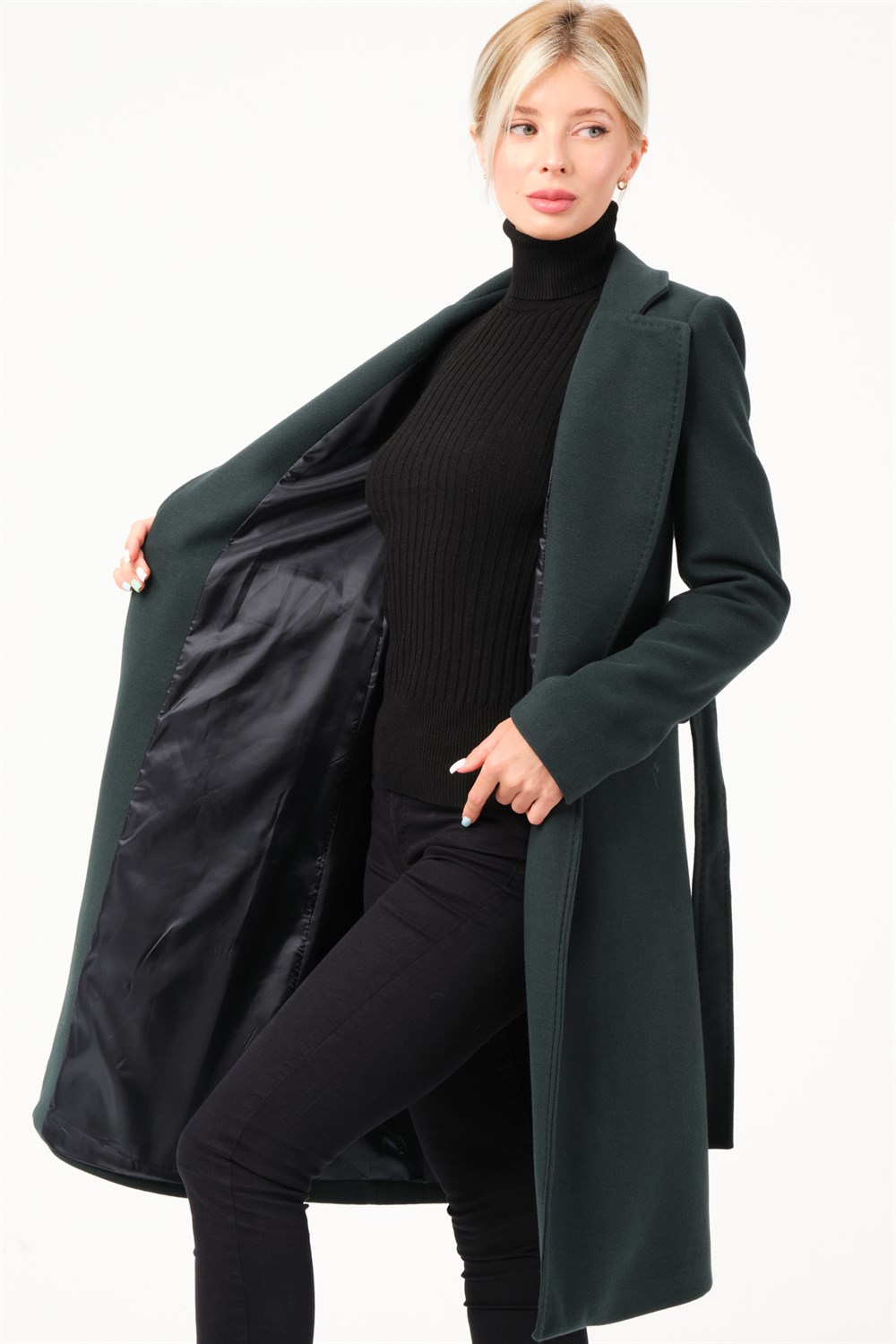 Z6739 DEWBERRY BAYAN KABAN-YEŞİL