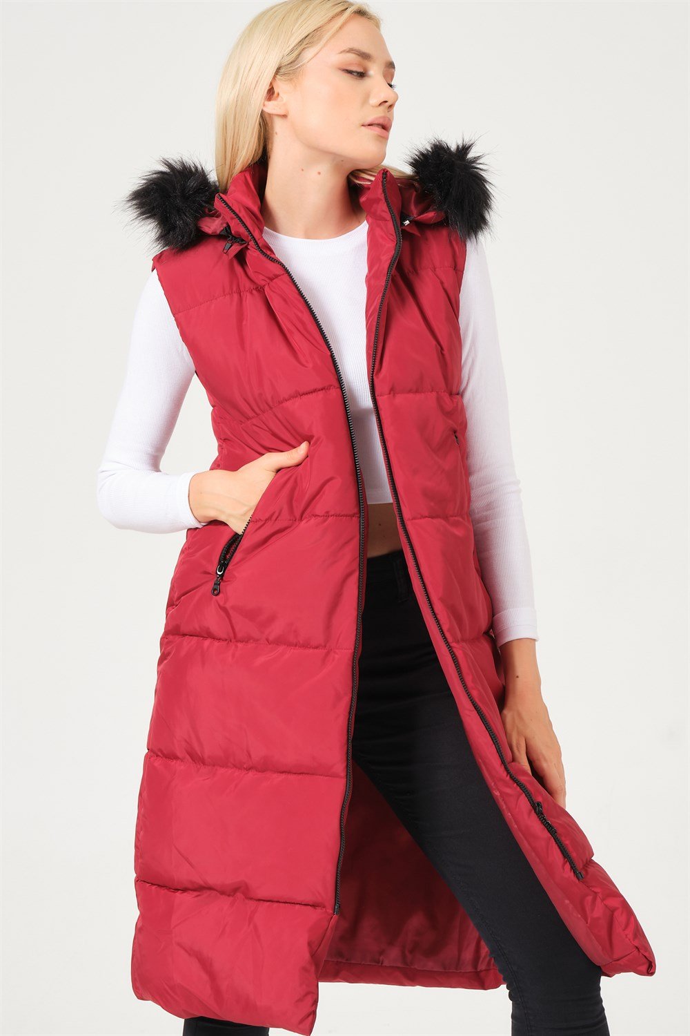 Z6741 DEWBERRY BAYAN YELEK-BORDO