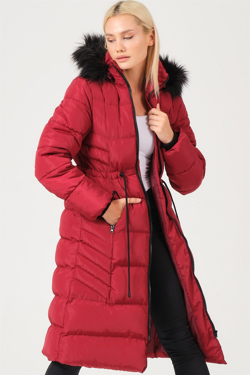 Z6758 DEWBERRY BAYAN KABAN-BORDO