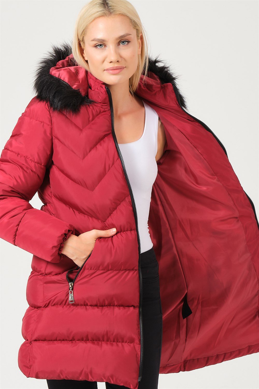 Z6759 DEWBERRY BAYAN KABAN-BORDO