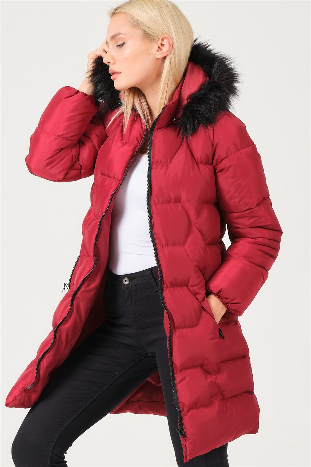 Z6760 DEWBERRY BAYAN KABAN-BORDO