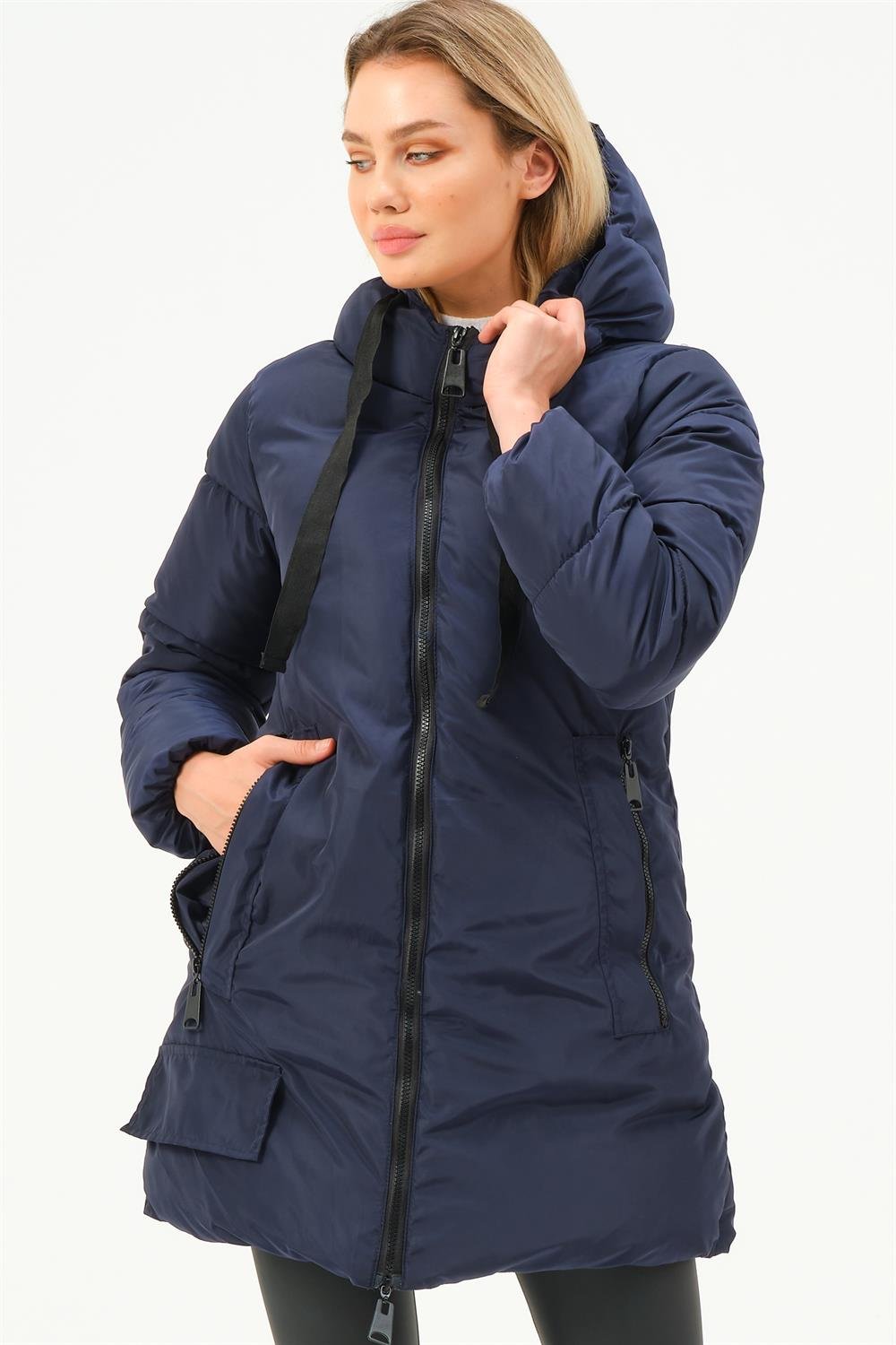 Z6773 DEWBERRY BAYAN KABAN-LACİVERT