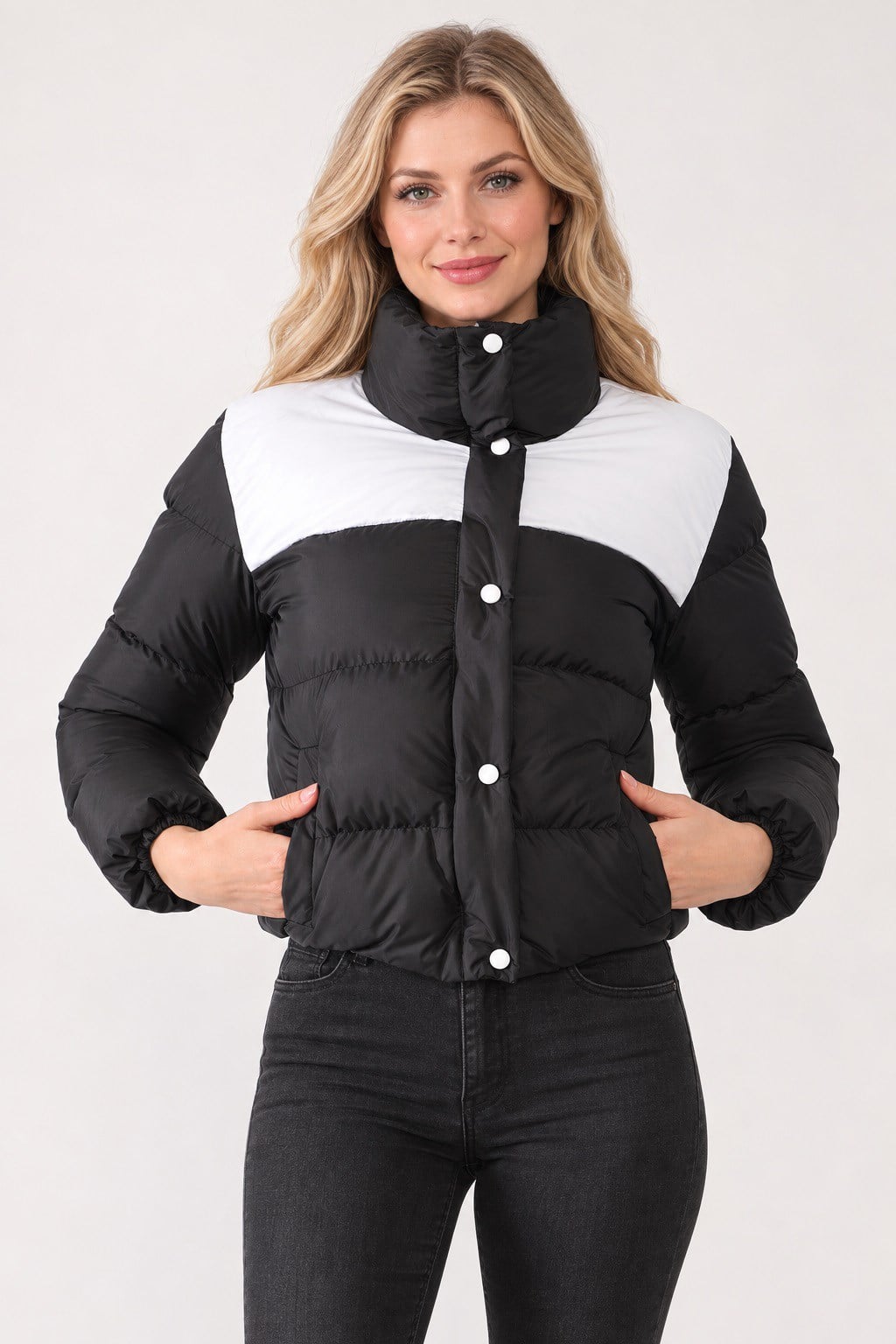 Z9649 DEWBERRY BAYAN MONT-SİYAH-BEYAZ-2
