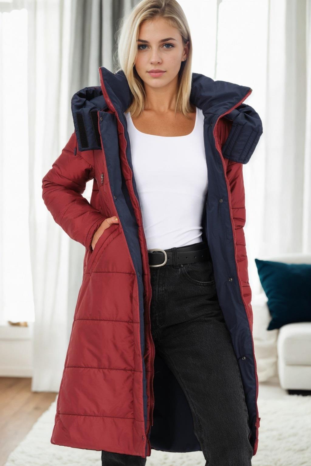 Z9738 DEWBERRY BAYAN KABAN-BORDO