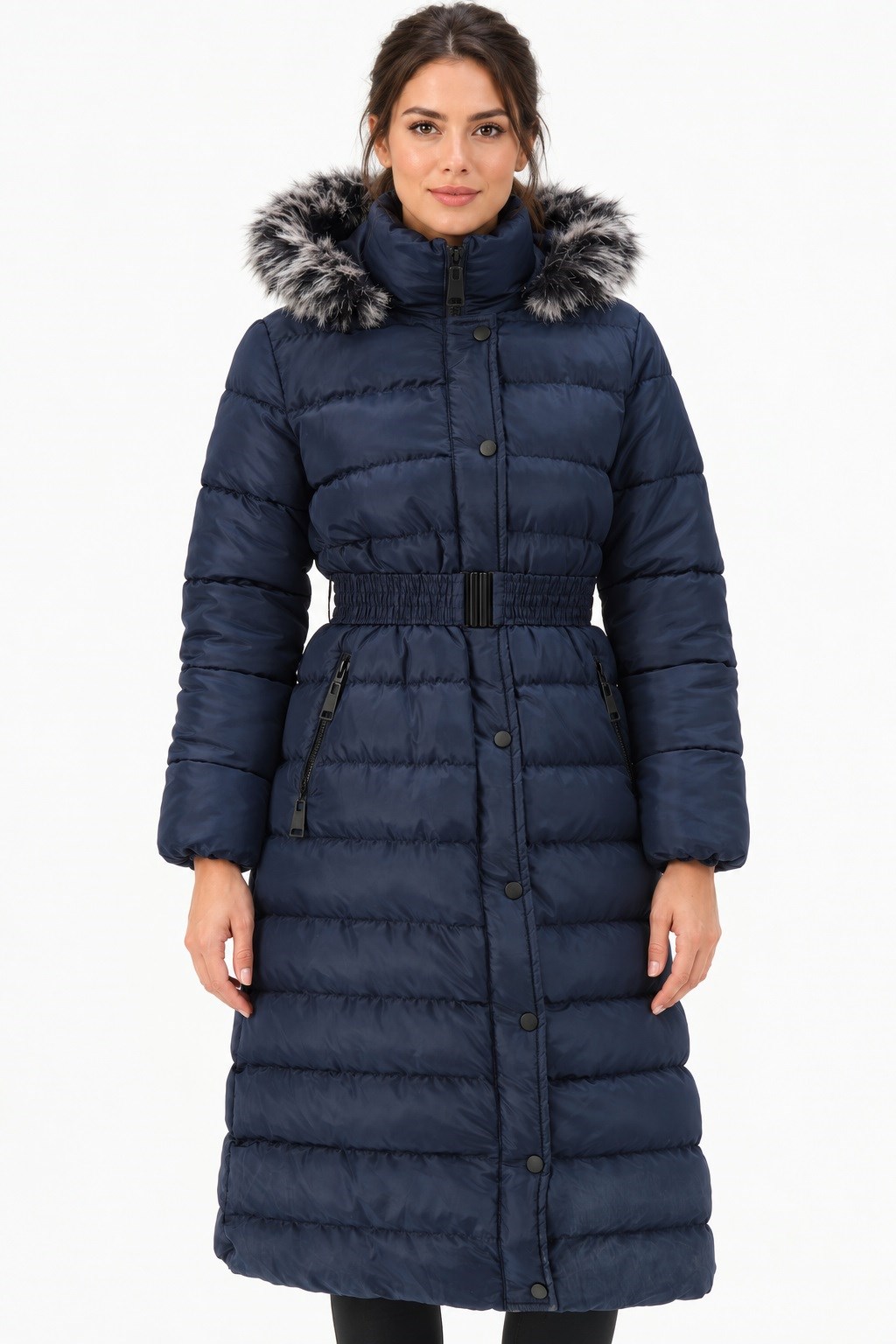 Z9779 DEWBERRY BAYAN KABAN-LACİVERT-1