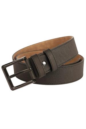 R0928 Dewberry Set of 3 Mens Belt For Jeans And Canvas-SİYAH-KAHVE-TABA