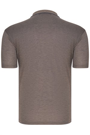 T0064 DEWBERRY ERKEK T-SHIRT-AÇIK HARDAL