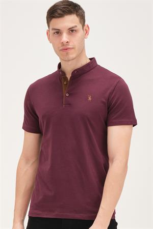 T8560 DEWBERRY T-SHIRT-AÇIK MOR