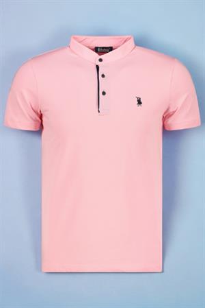 T8560 DEWBERRY T-SHIRT-AÇIK PEMBE