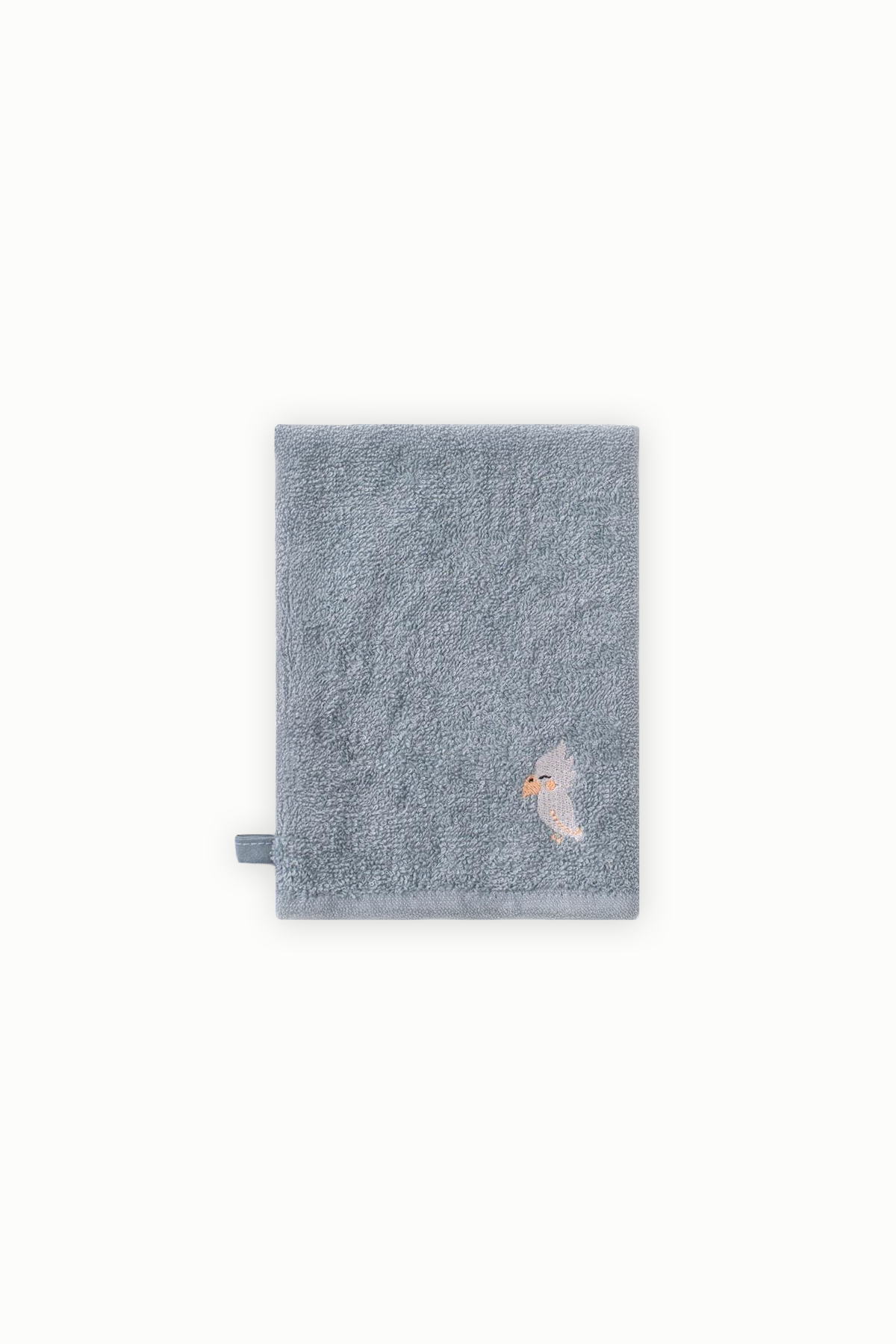 Uygun BebeBebek Havlu Banyo Kesesi Ağaçkakan Nakışlı MaviHavlu & Bornoz