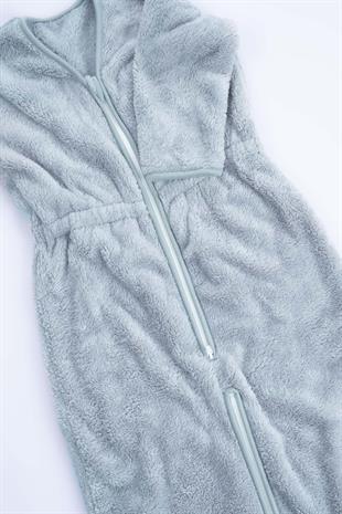 Boumini Wellsoft Çocuk Uyku Tulumu 2-3 Yaş Mint Yeşil