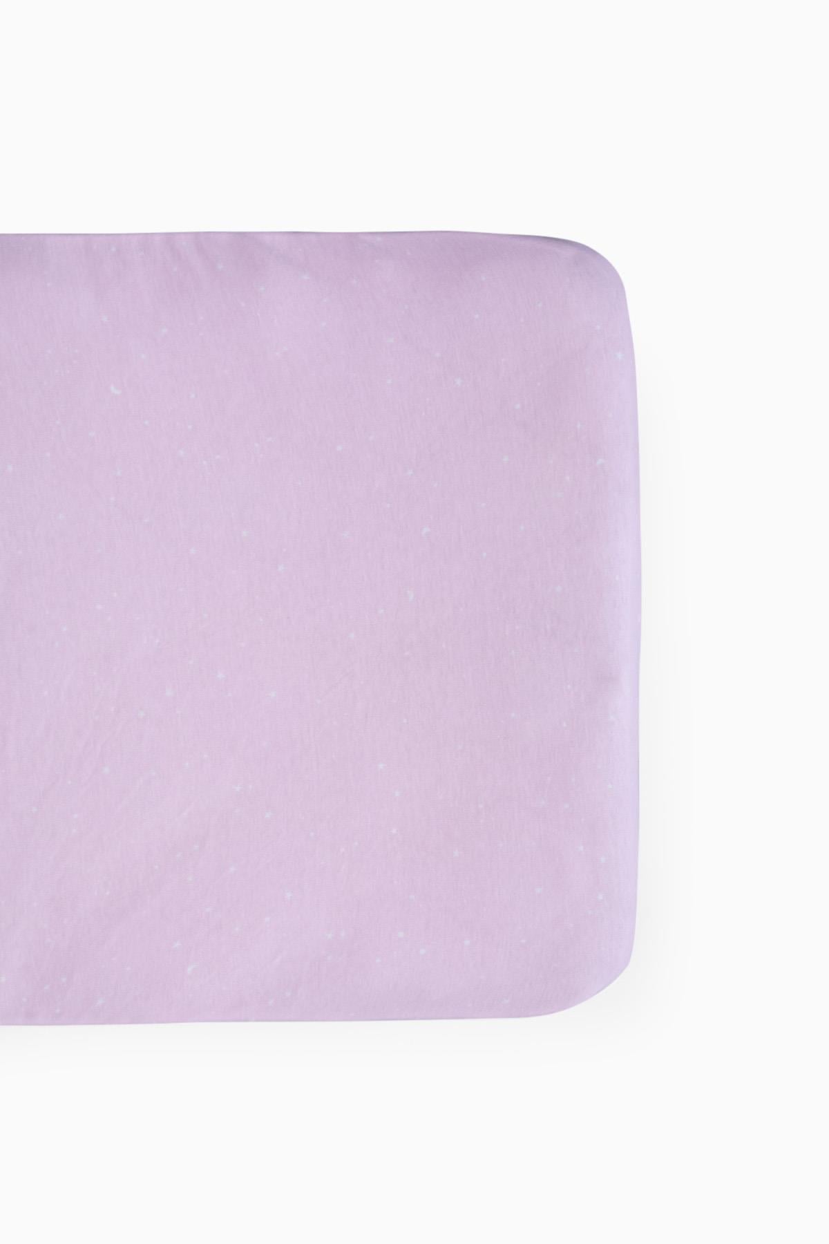 Bebek Lastikli Çarşaf 75x95 cm Samanyolu Pembe