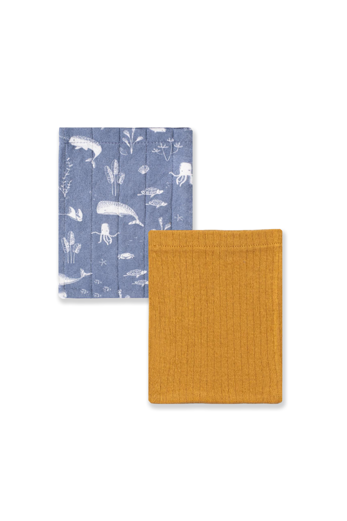 Bebek 2'li Kese Mavi - Hardal