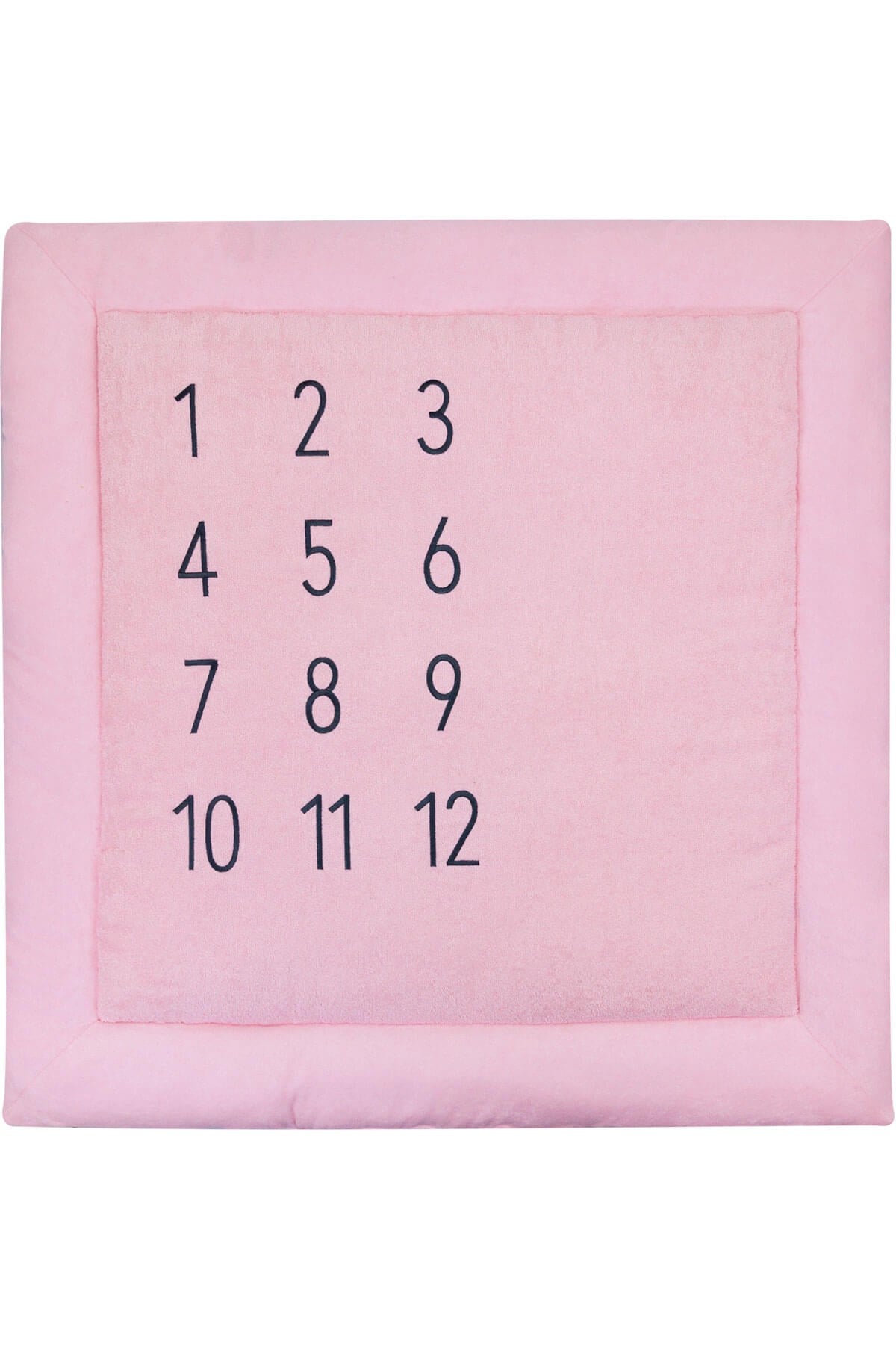 Aylar Havlu Emekleme Minderi 100x100x5 cm Oyun Minderi PembeBebek Emekleme Minderi Aylar Havlu Emekleme Minderi 100x100x5 cm Oyun Minderi Pembe Boumini