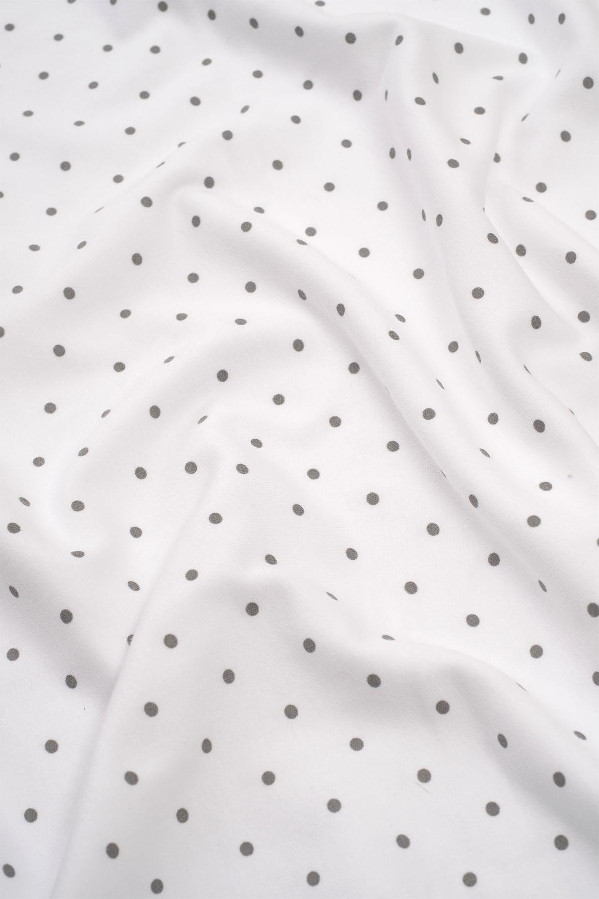 Boumini Penye Battaniye Çift Katlı Doğal Pamuk Gri Puantiyeli 85 x 85 cmBattaniye Boumini Penye Battaniye Çift Katlı Doğal Pamuk Gri Puantiyeli Boumini