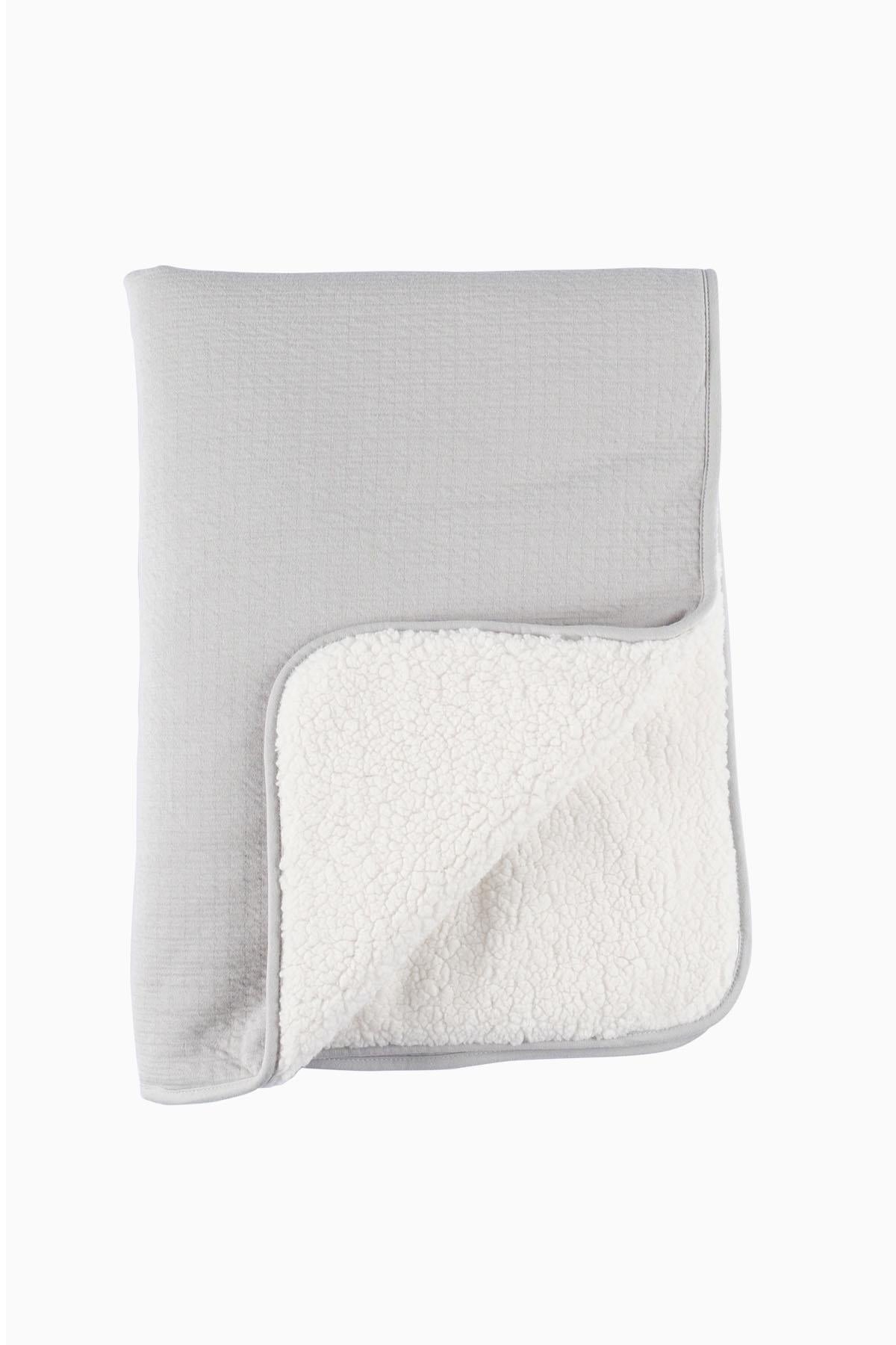 Buz Mavi İçi Welsoft Peluş Bebek Battaniyesi 75x100Battaniye Buz Mavi İçi Welsoft Peluş Bebek Battaniyesi 75x100 Boumini