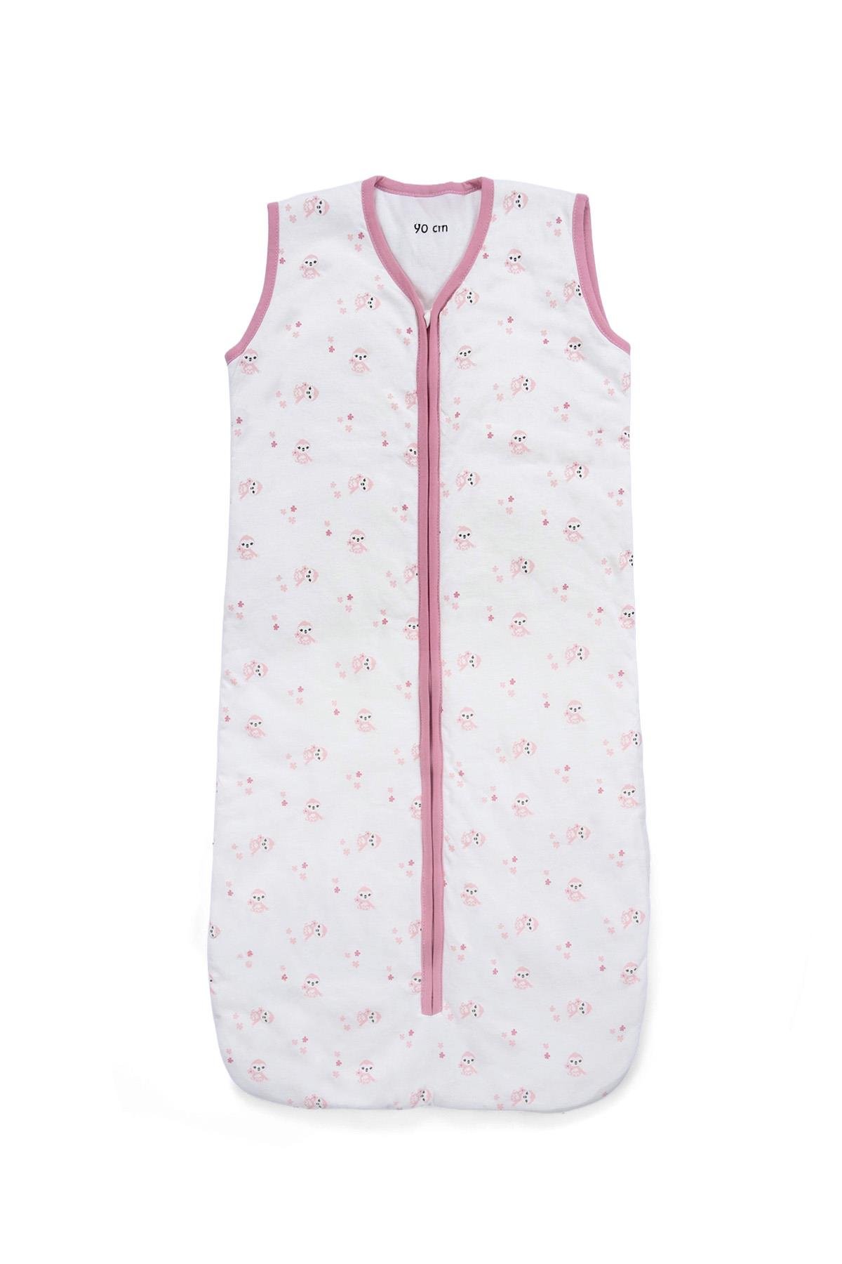 Uygun BebeKolsuz Uyku Tulumu Pembe Miskin 90 cmUyku Tulumları
