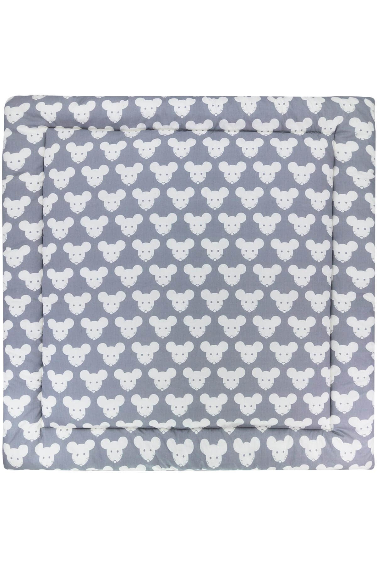 Oyun Minderi 100x100x5 cm Farecik Kumaş Emekleme Minderi Bebek Emekleme Minderi Oyun Minderi 100x100x5 cm Farecik Kumaş Emekleme Minderi  Boumini