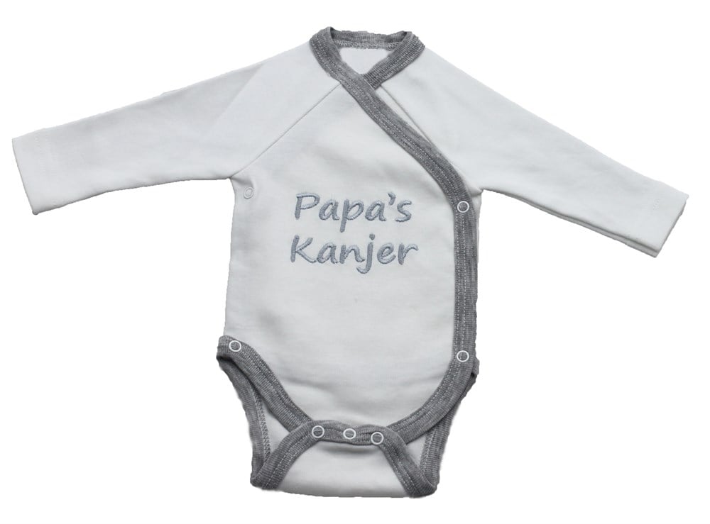 Papa's Kanjer Yenidoğan Erkek Bebek Çıtçıtlı Body