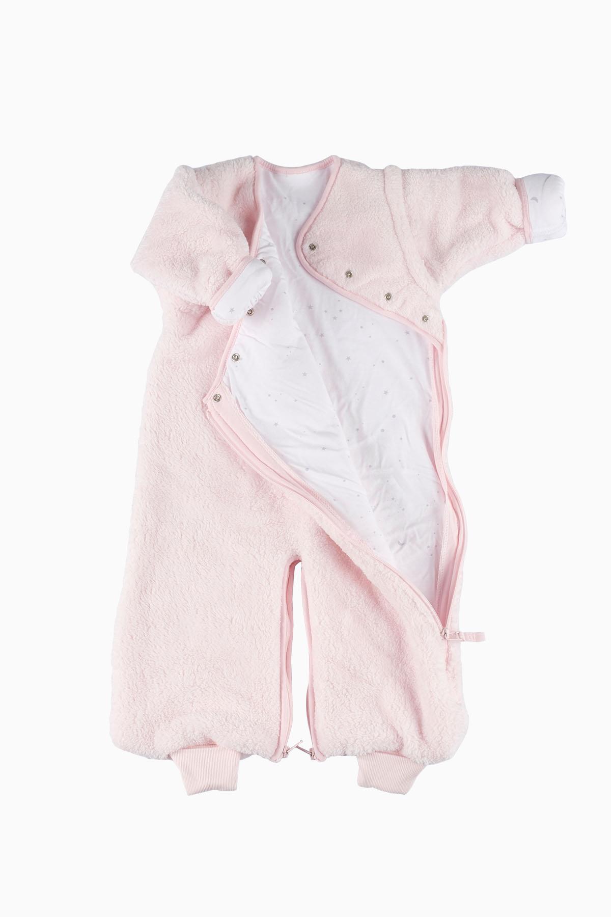 Wellsoft Bebek Uyku Tulumu 6-12 ay 2 tog Pembe AstarlıUyku Tulumu Wellsoft Bebek Uyku Tulumu 6-12 ay 2 tog Pembe Astarlı Uygun Bebe