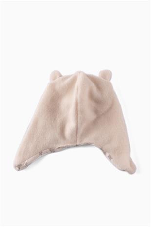 Kulaklı Bebek Polar İçi Astarlı ŞapkaŞapka Bere Kulaklı Bebek Polar İçi Astarlı Şapka Uygun Bebe