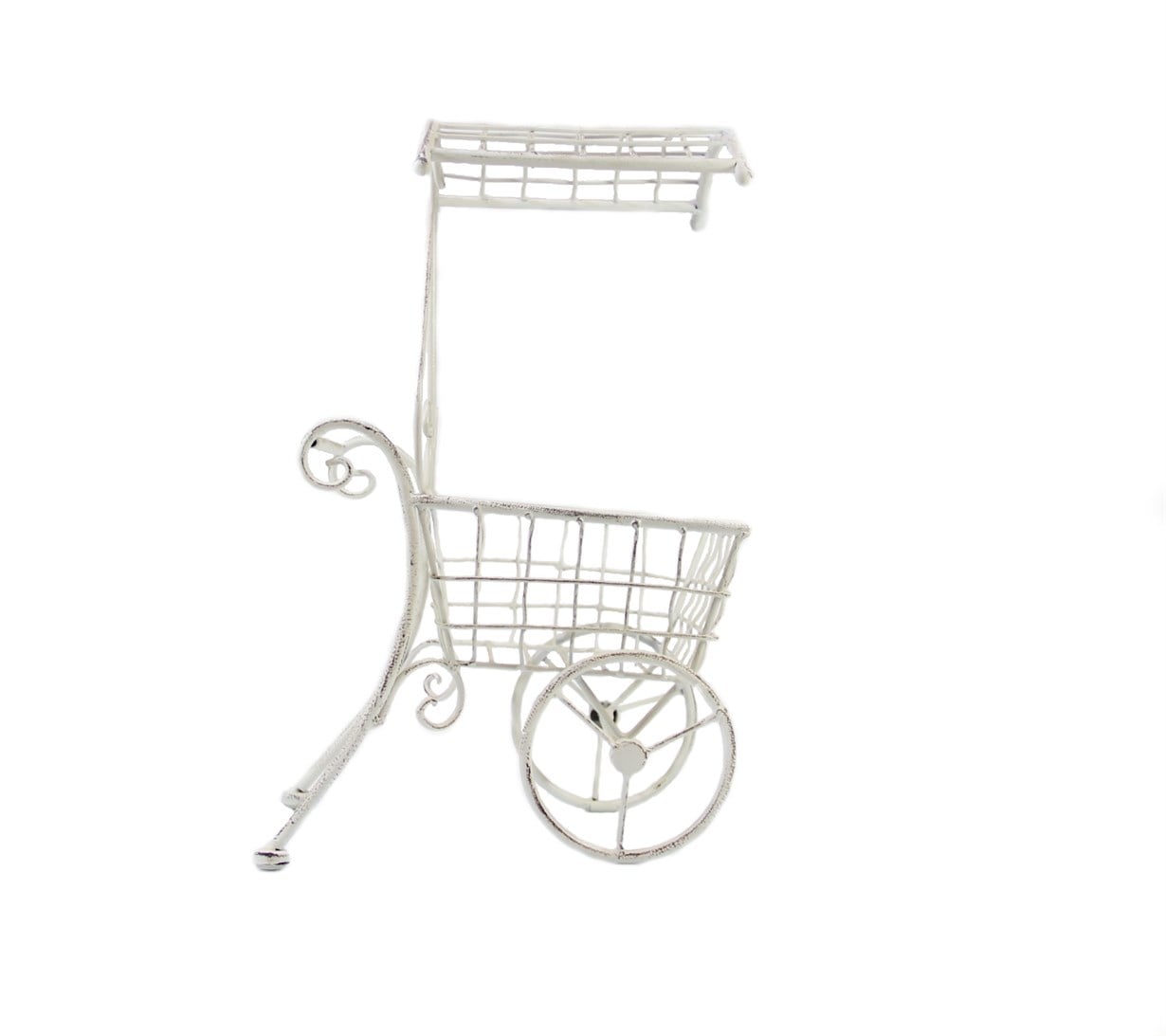 Çatılı Ferforje Araba