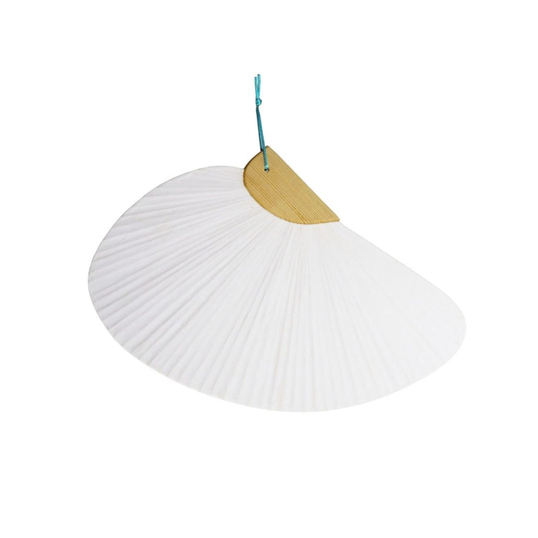 Beyaz Yelpaze Büyük 40 cm