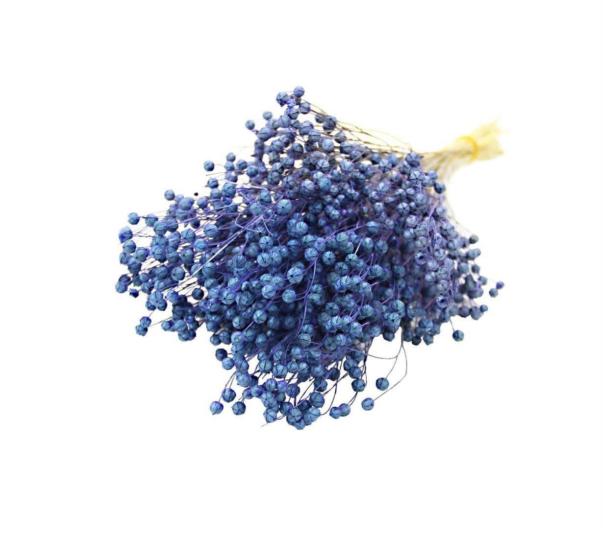 Kurutulmuş Luna (Keten) Demeti Mavi - Doğal Kurutulmuş Çiçek