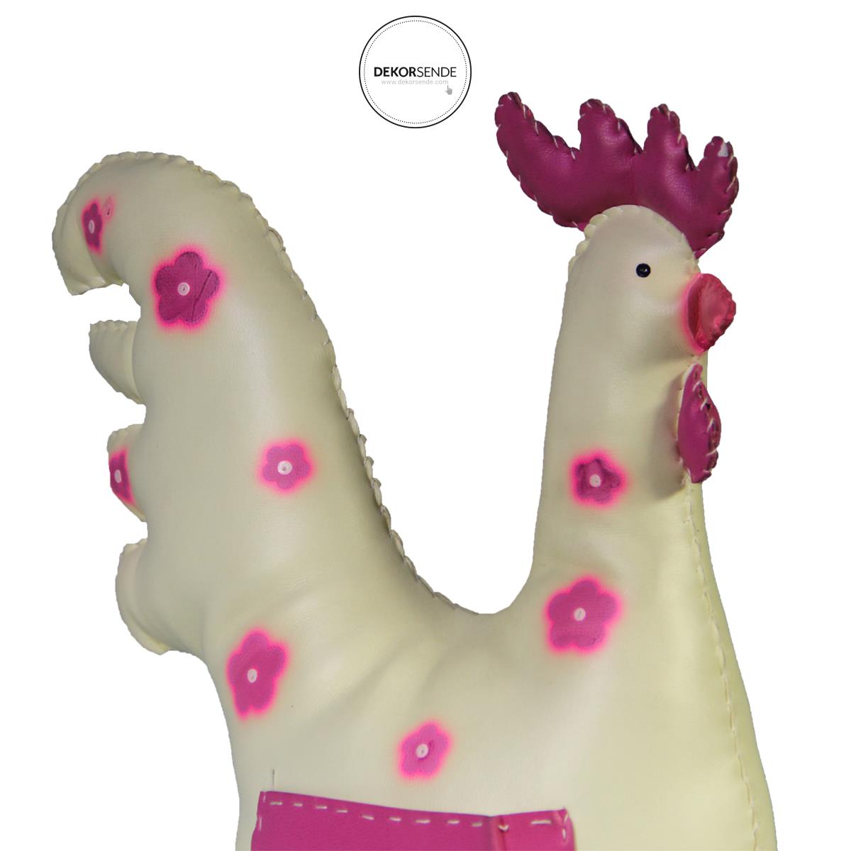 Paskalya Dekoratif Horoz Pembe