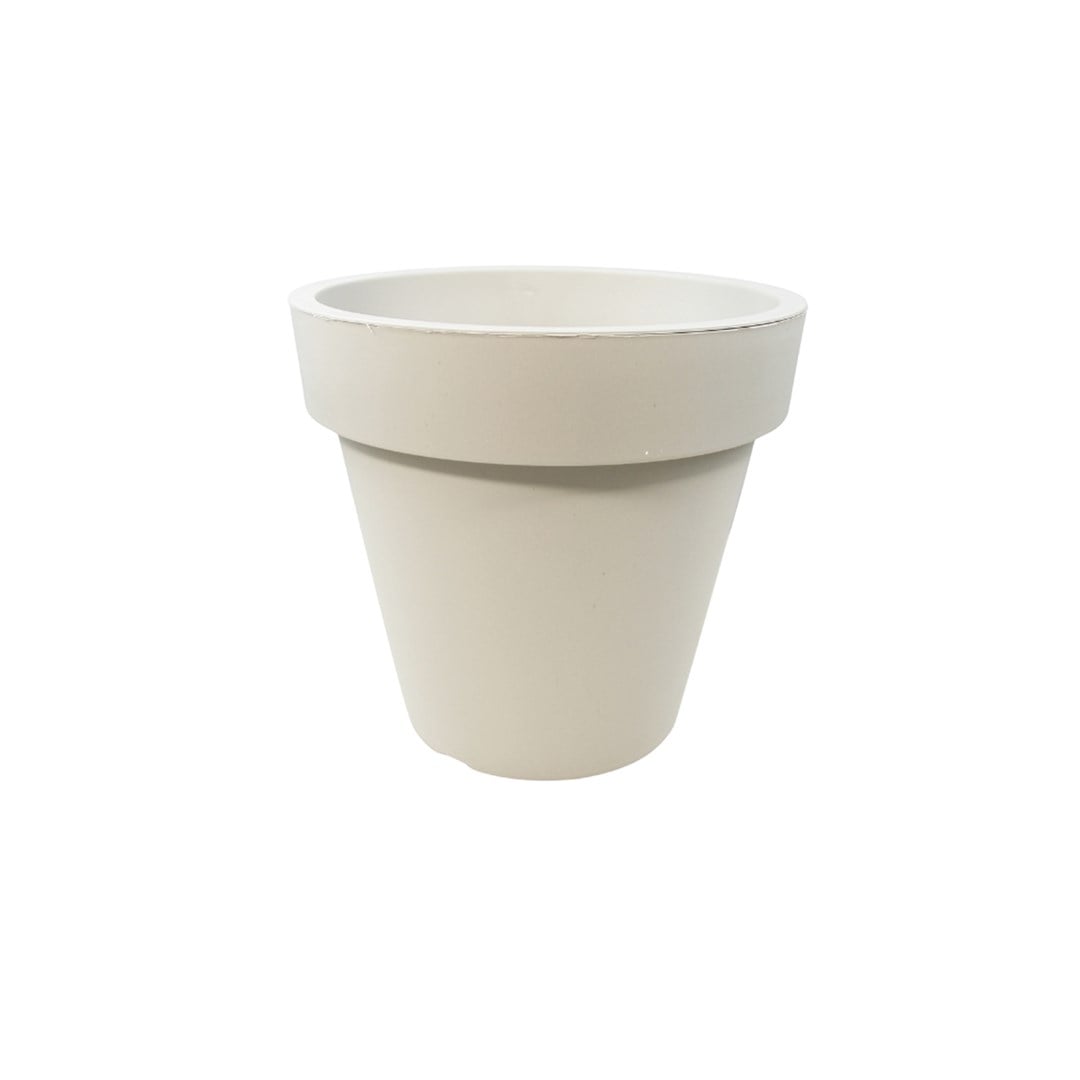 Plastik Saksı Bej 27 cm