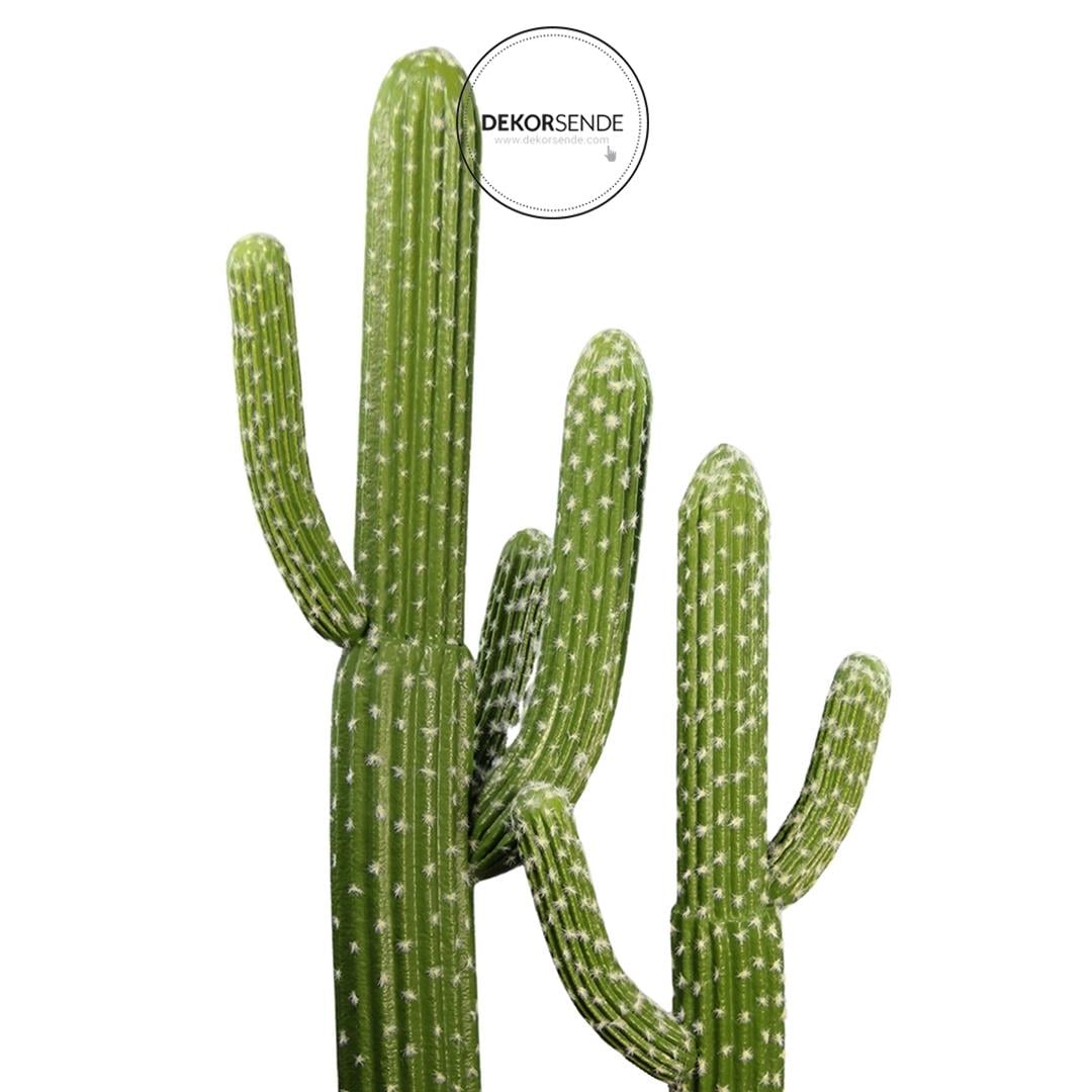 Saksısız Yapay 2li Texas Kaktüs 62 cm - 85 cm