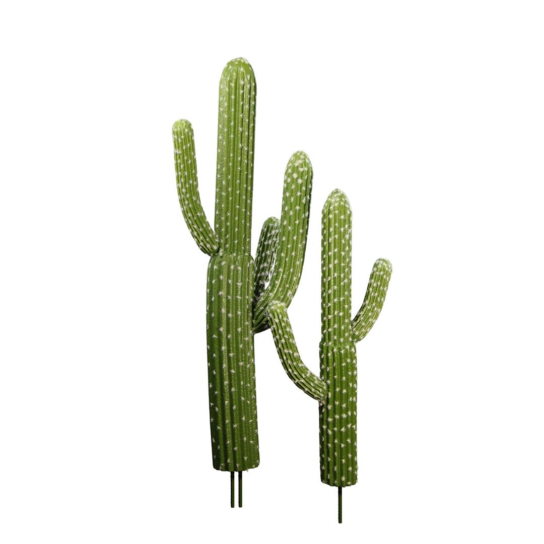 Saksısız Yapay 2li Texas Kaktüs 62 cm - 85 cm