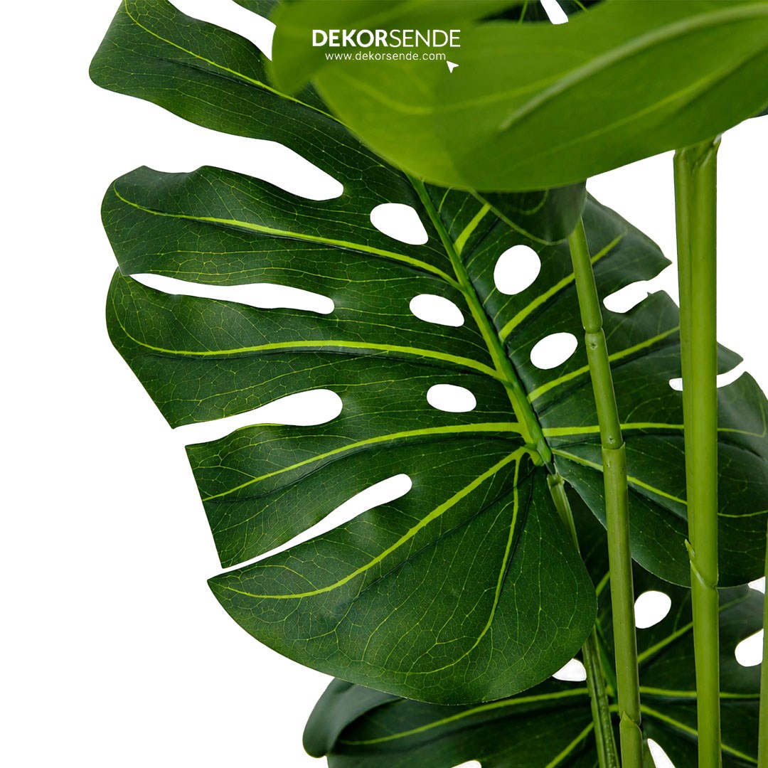 Saksısız Yapay Deve Tabanı (Monstera) Ağaç 175 cm