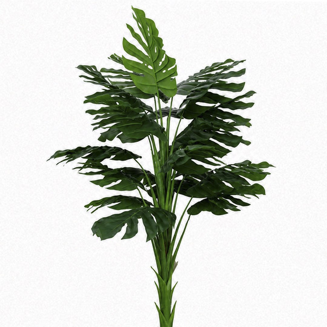 Saksısız Yapay Monstera (Deve Tabanı) Ağaç Yeşil 160 cm