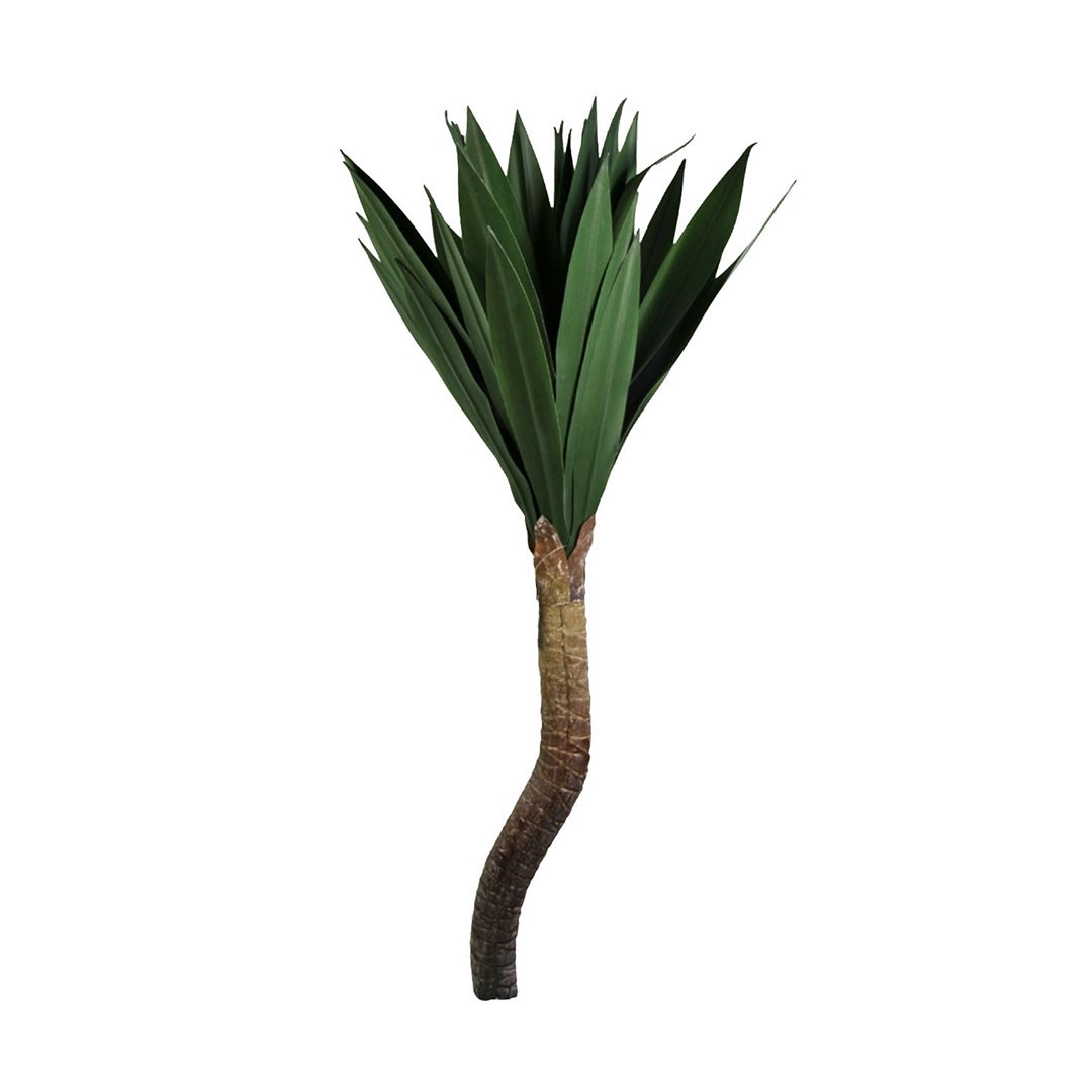 Saksısız Yapay Yucca Agave Ağaç Yeşil 80 cm