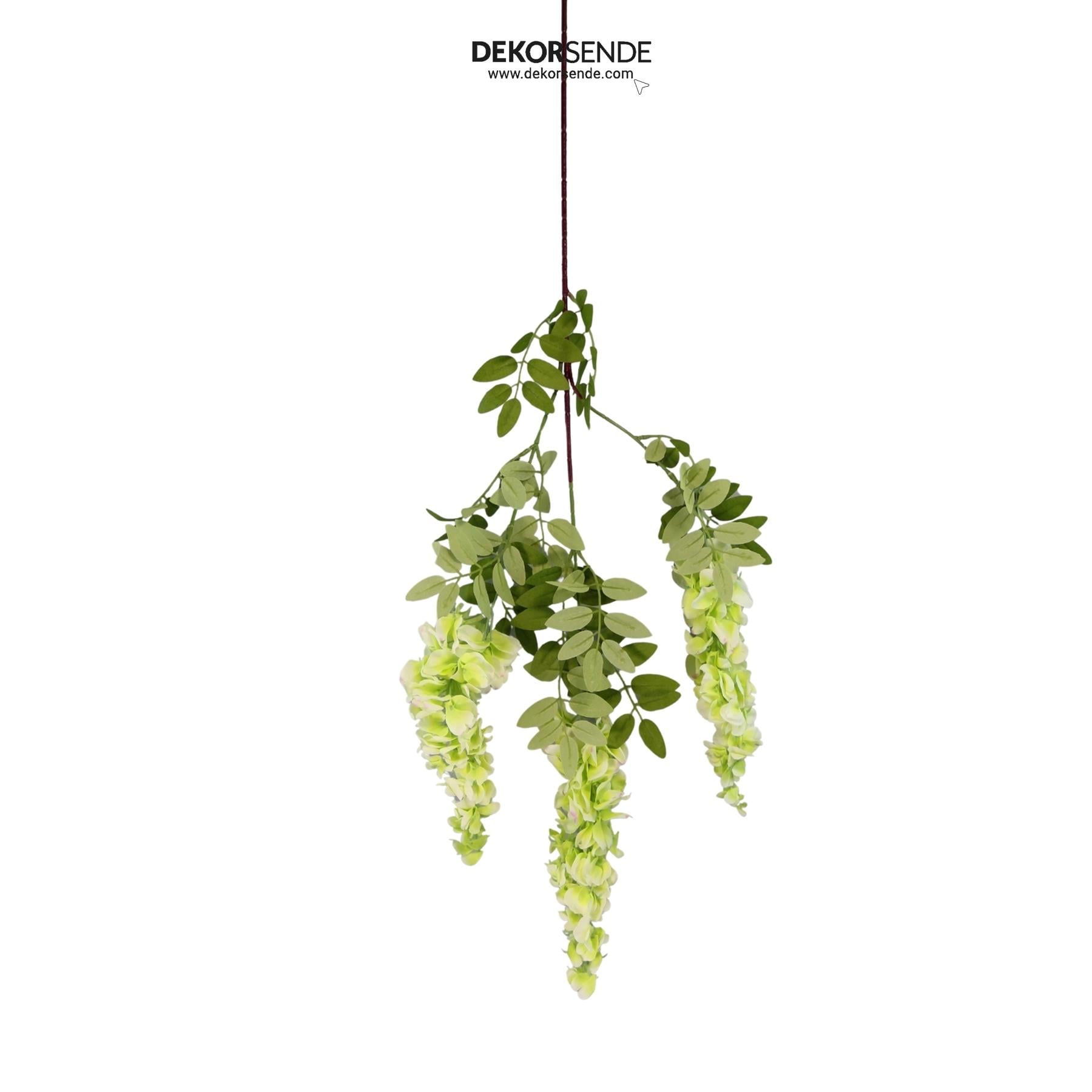 Yapay Akasya Sarkıt Açık Yeşil 105 cm