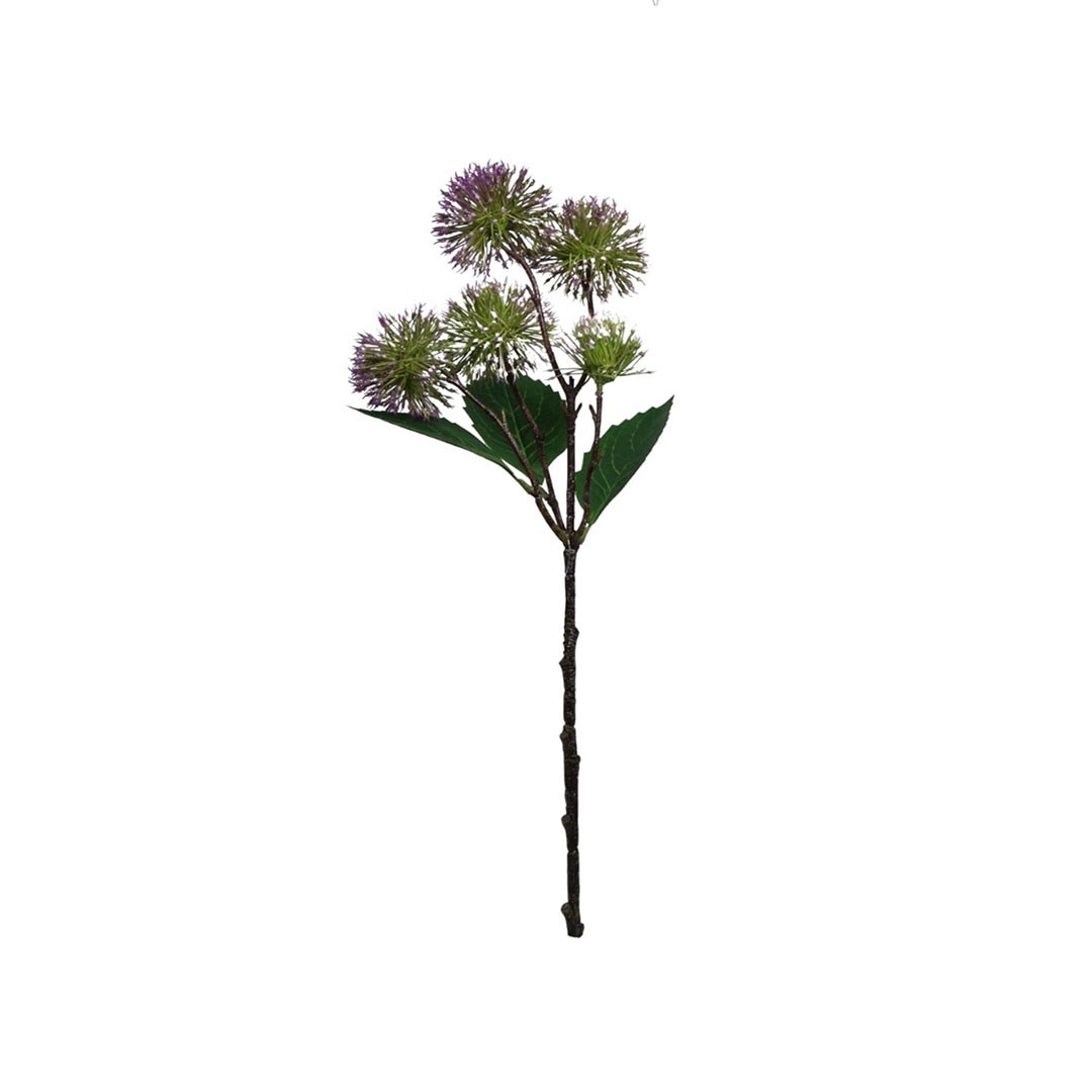 Yapay Allium Dal 5 Kafalı Mor 55 cm