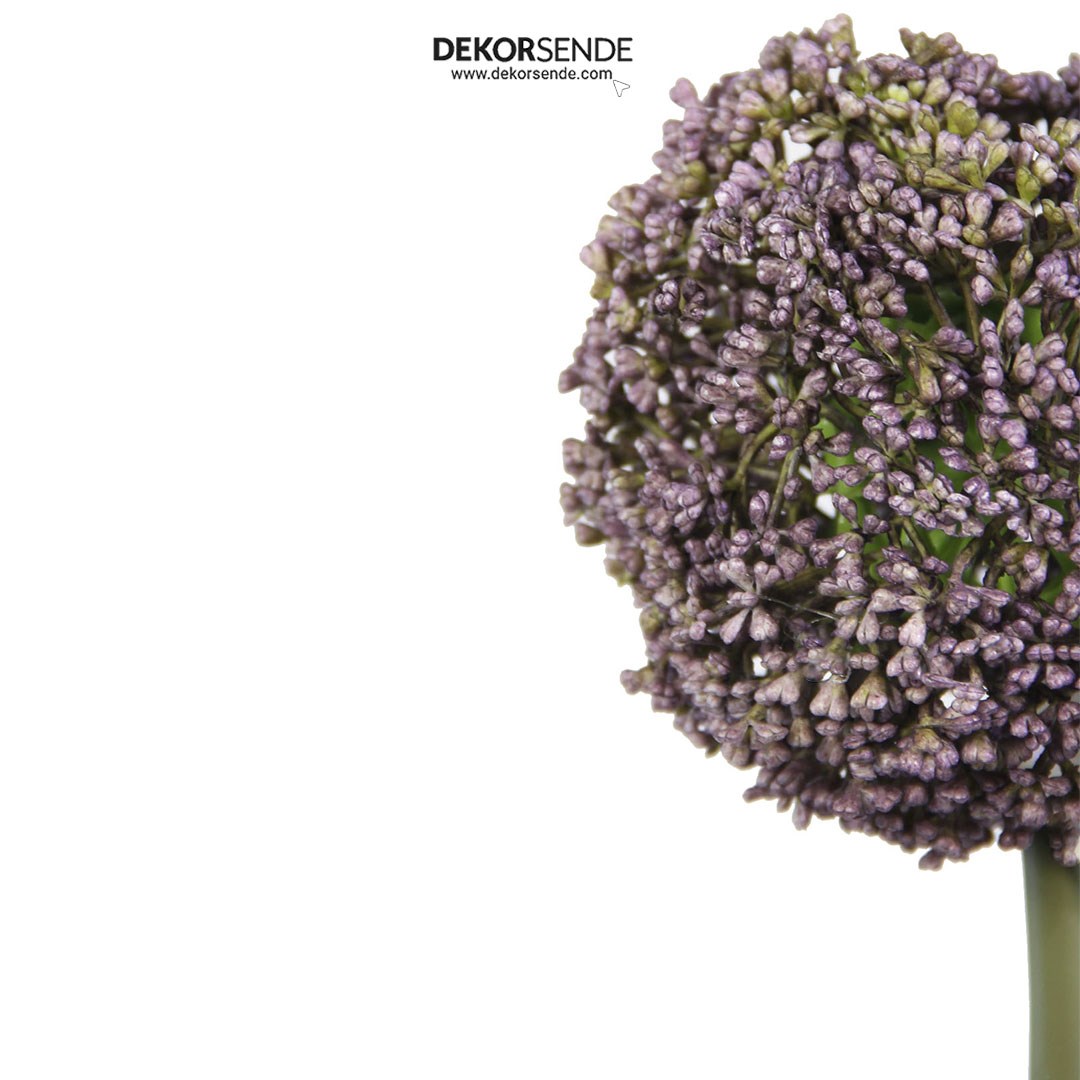 Yapay Allium Dal Lila 75 cm