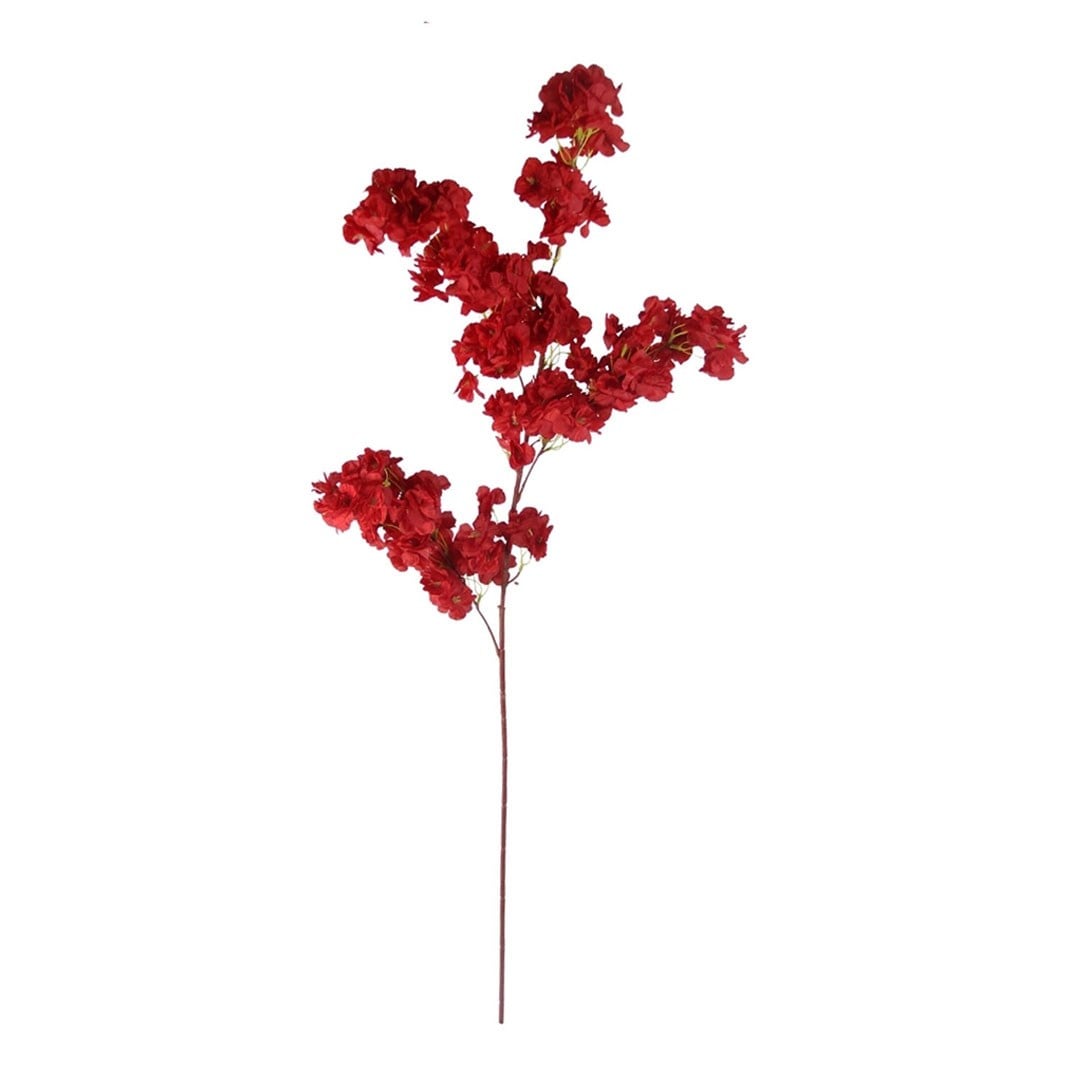 Yapay Bahar Dalı Kırmızı 100 cm