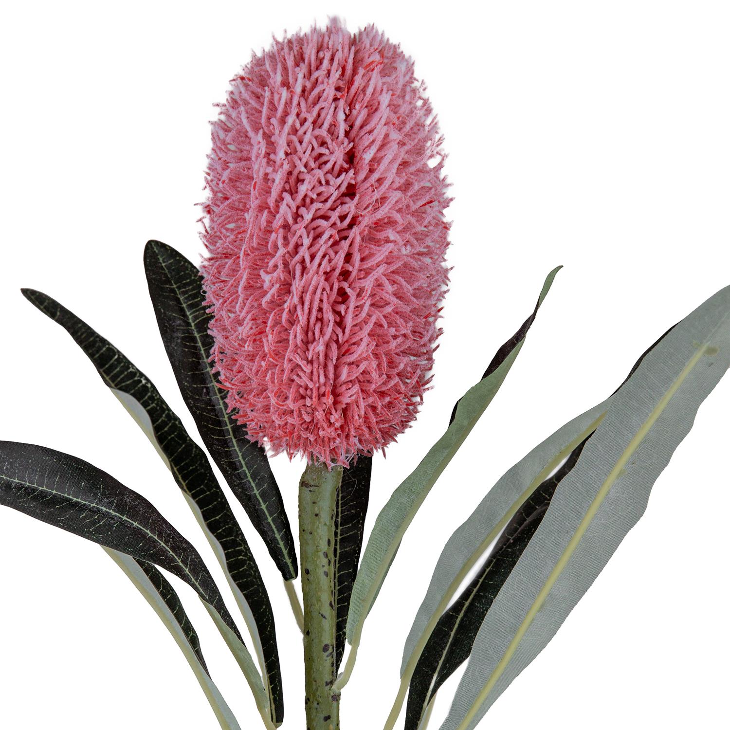 Yapay Banksiya Dal Pembe 73 cm