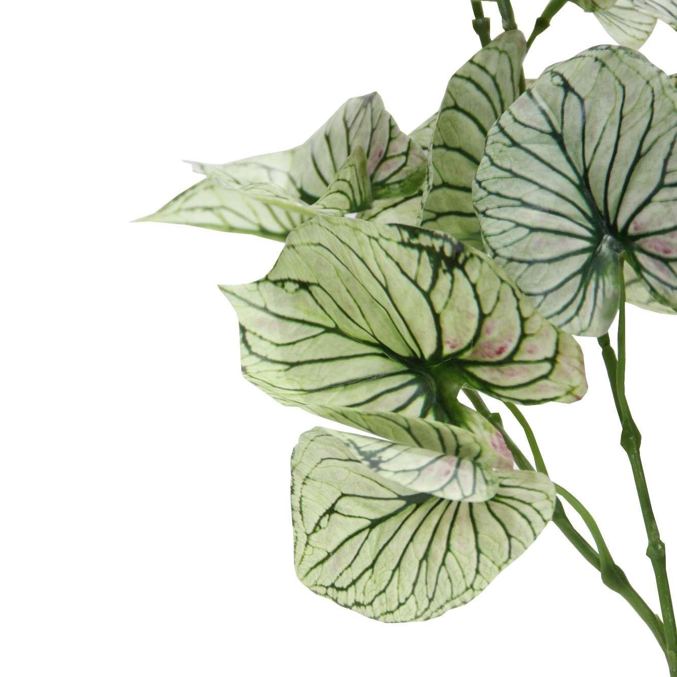 Yapay Caladium Sarmaşık Demet Açık Yeşil 40 cm