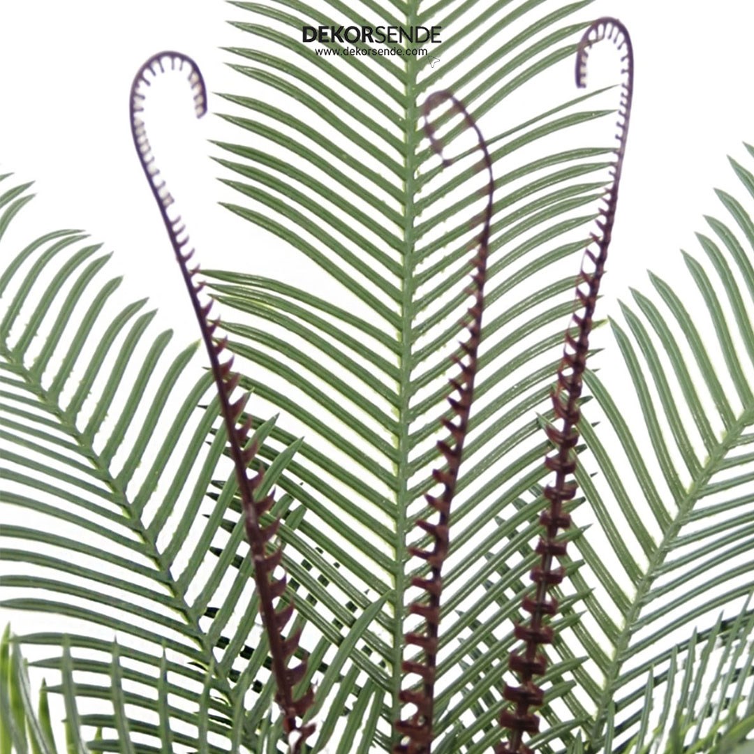 Yapay Cycas Demet Yeşil 60 cm