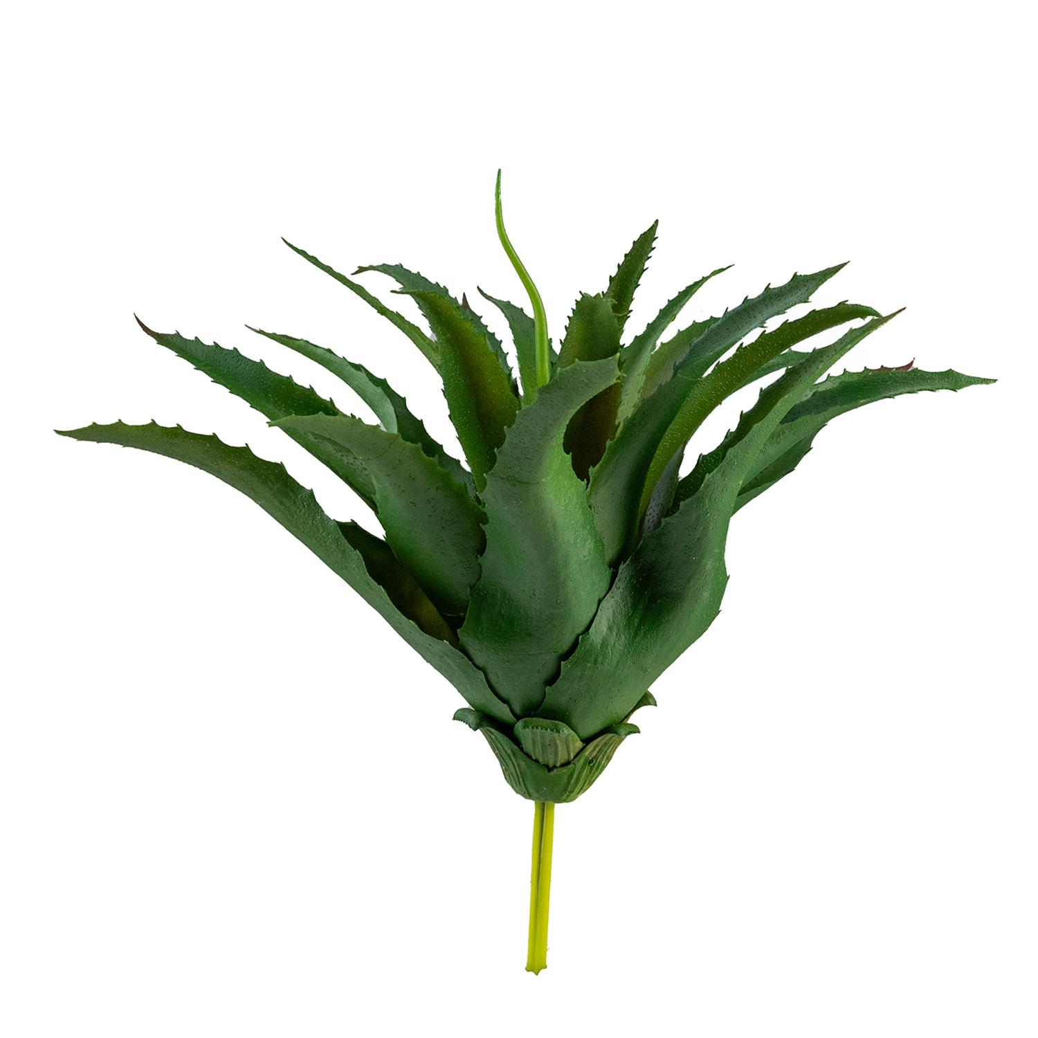 Yapay Sukulent Dikenli Sisal Yeşil 26 cm