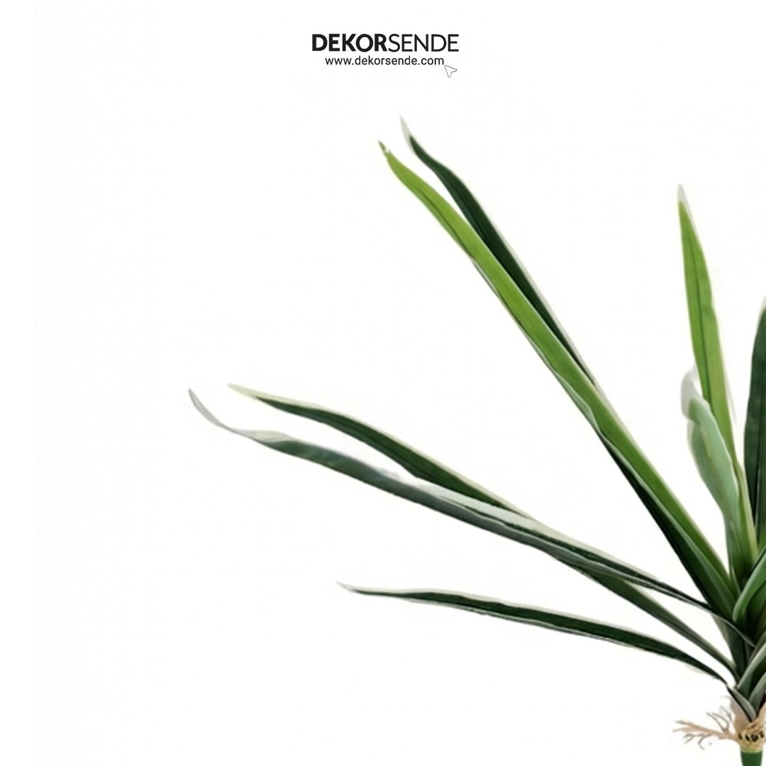 Yapay Dracena Demet Alacalı Yeşil 60 cm