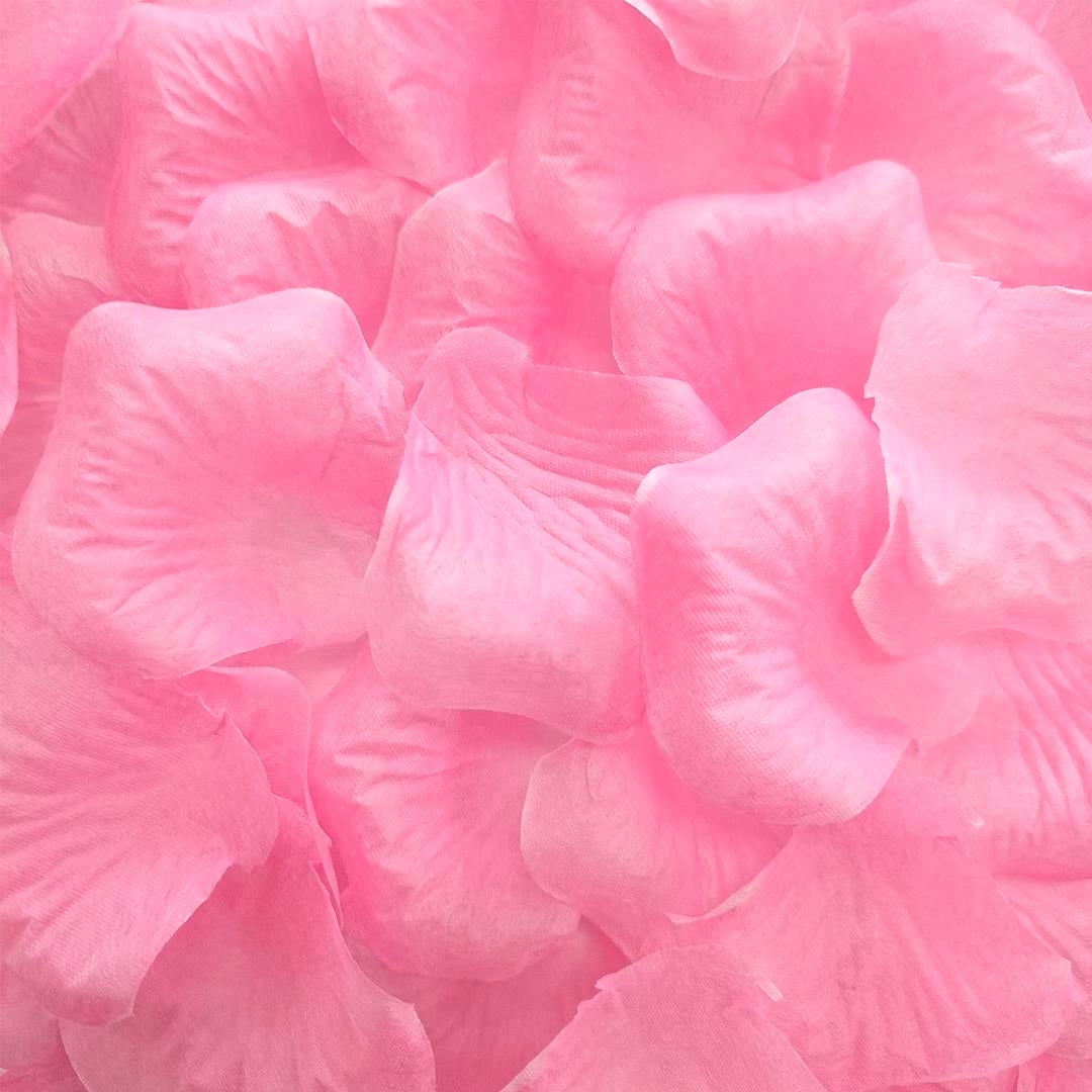 Yapay Gül Yaprağı Paketi Pembe