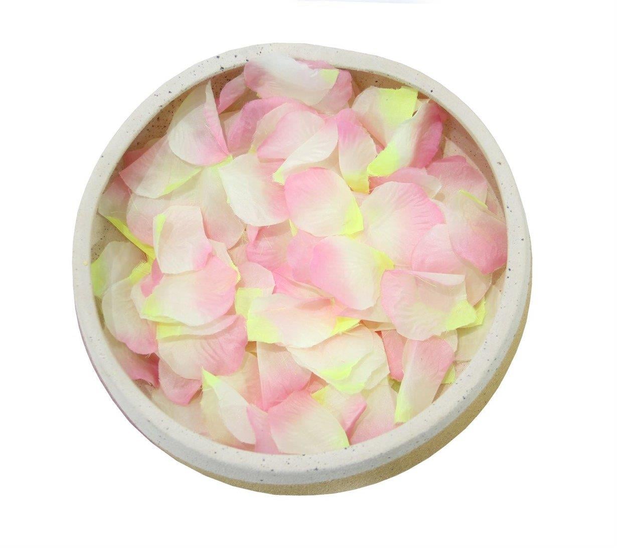 Yapay Gül Yaprak Paketi Sarı Pembe