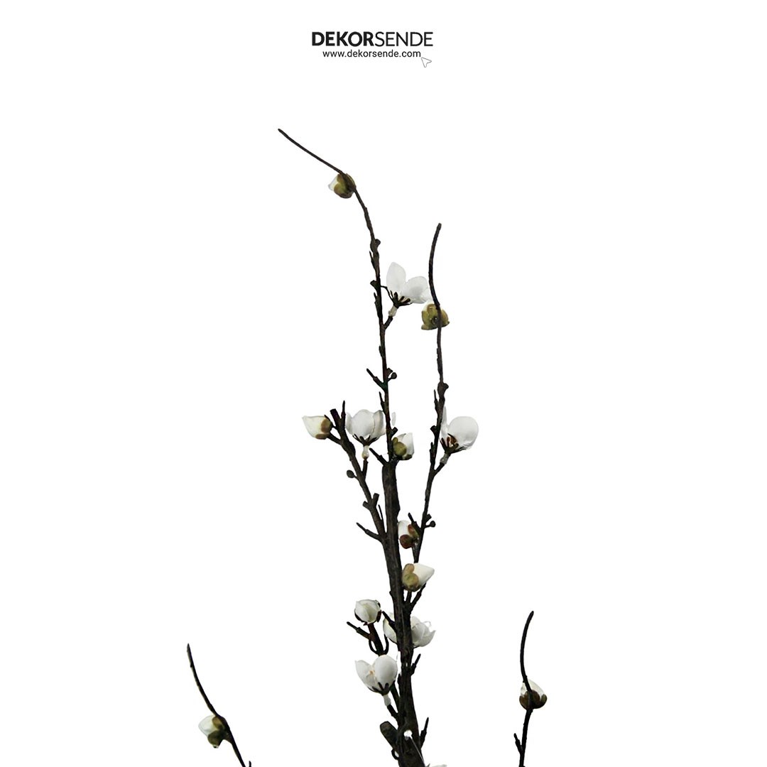 Yapay Kiraz (Sakura) Dal Beyaz 65 cm